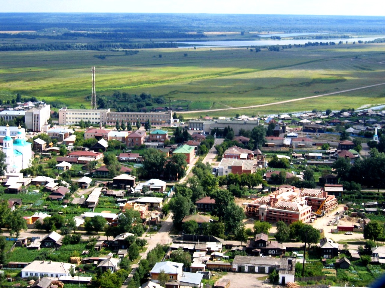 Поселок тара Омской области